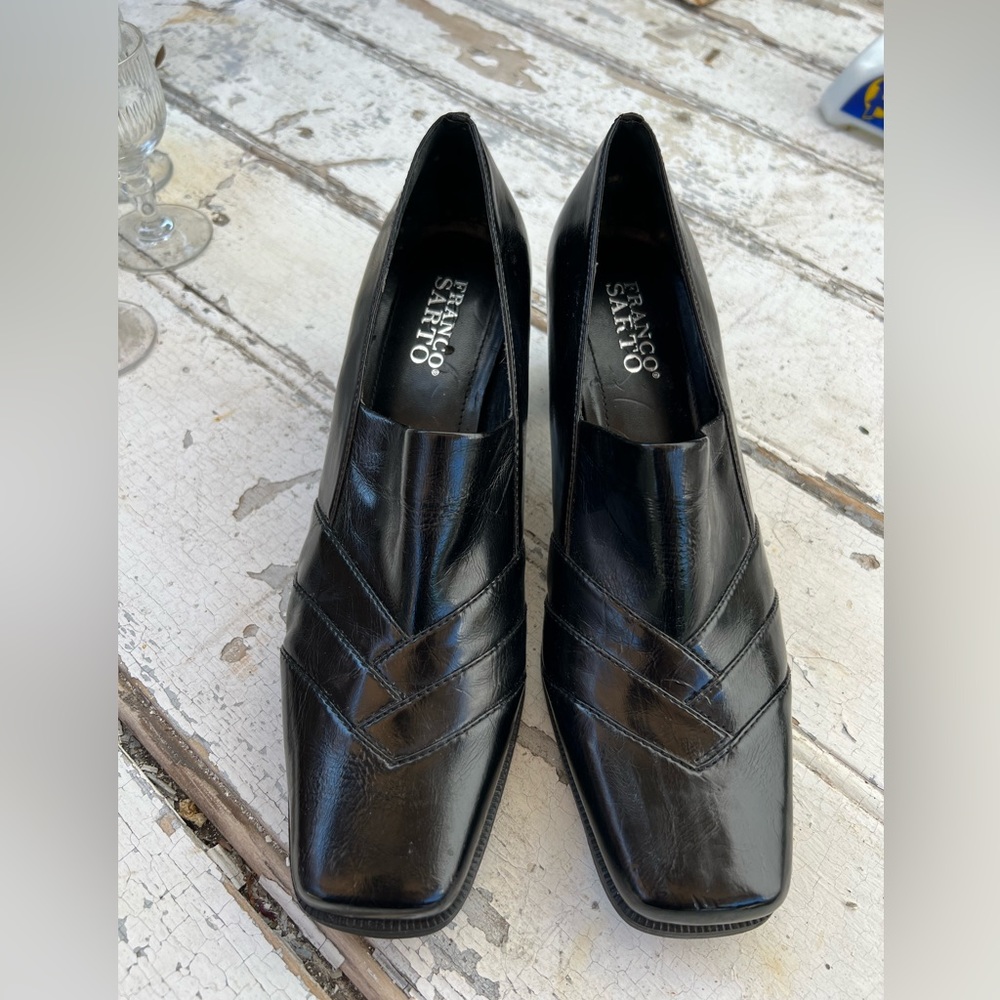 Franco Sarto Leather Heels